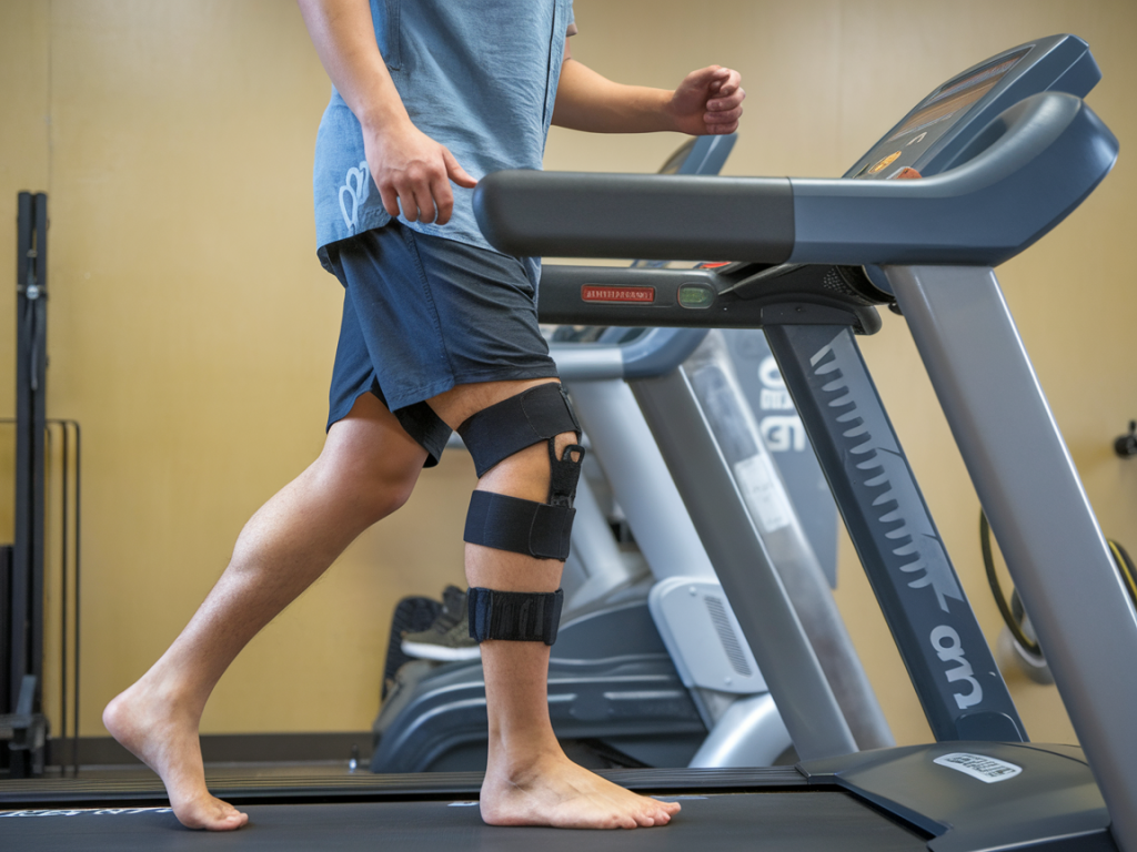 Was taugen smarte hilfsmittel wie der  anklebot  oder bewegungstracker bei der reha nach sprunggelenksprothese