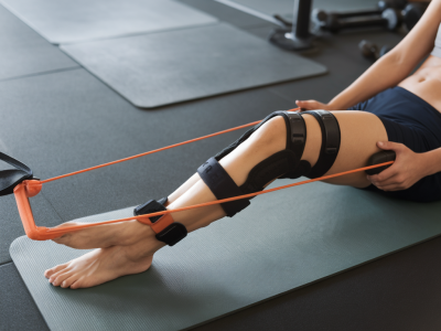 Training mit widerstandsbändern: 7 gezielte übungen zur stabilität des kniegelenks nach op