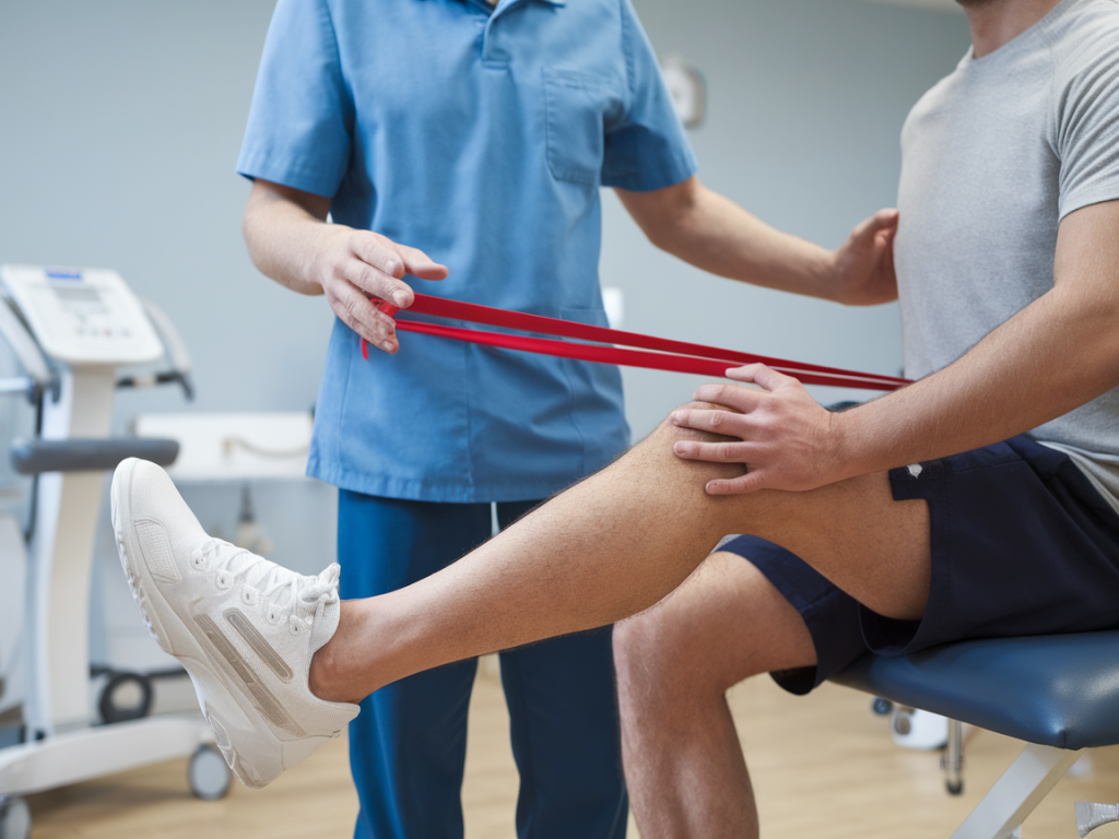 Welche physiotherapieübungen helfen bei merklicher gehunsicherheit nach hüft-OP