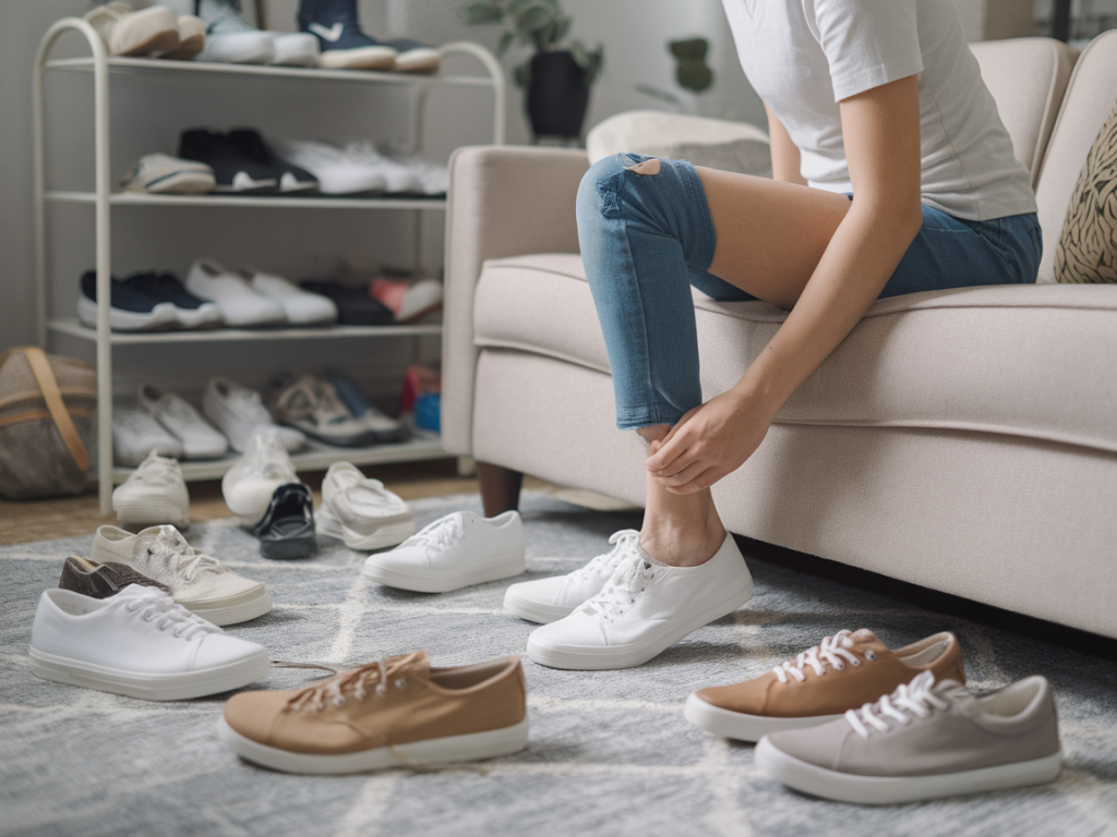 Wie man die richtige schuhwahl trifft, um nach einer kniegelenkoperation hinkraft und balance zu verbessern